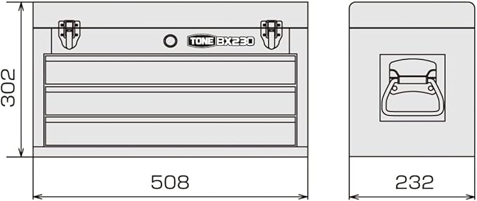 TONE TSAT353BK Juego de Herramientas, 69 Piezas, Negro miniatura 3