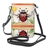 Scénarios applicables : les petits portefeuilles inclinés WZYWHJ Cartoon Coccinelle sont adaptés pour une utilisation en extérieur (comme la marche, le camping, le shopping, etc.) et les voyages, ainsi que pour une utilisation quotidienne. Design tendance, pratique, multifonctionnel et confortable à porter. C'est aussi une excellente idée de cadeau d'anniversaire pour une femme/quelqu'un que vous aimez.