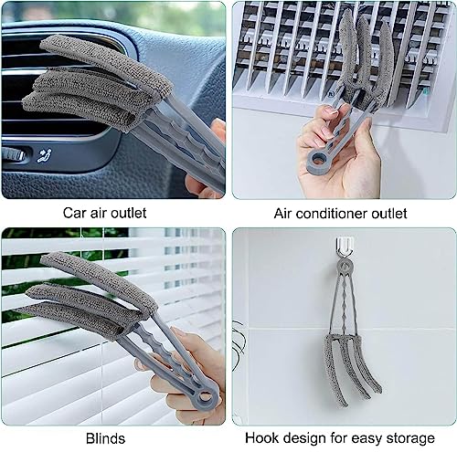 Feather Duster 7PCS Dusters for Cleaning Extendable Telescoping Extension Pole 30 to 100 Inches, Long Handled Duster with Gap Cobwebs Brush Bendable Washable Long Duster for Ceilings Furniture by Mydrea - Used condition - Image 6