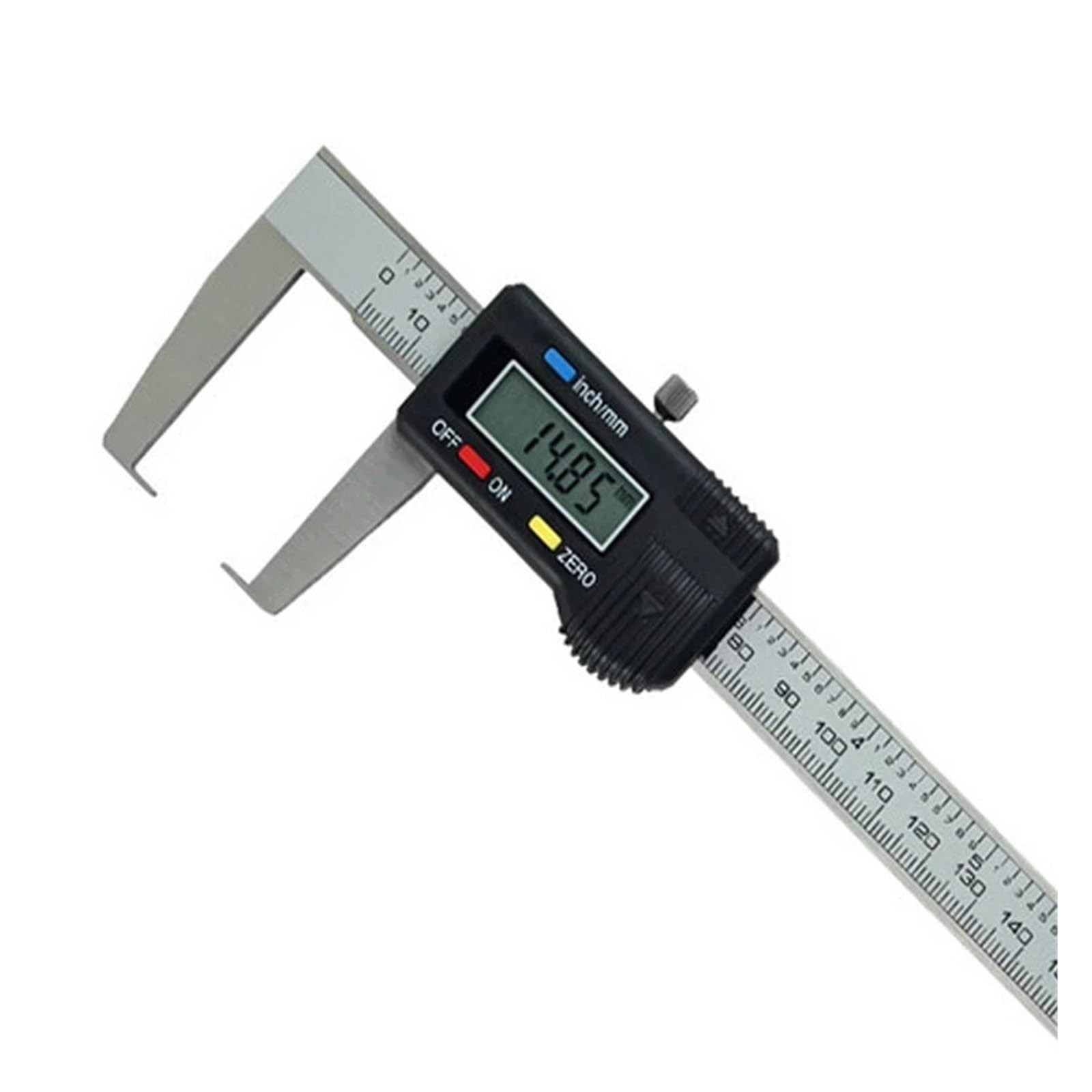 0-300mm/0-200mm/0-150mm zacisk rowkowy ze stali nierdzewnej na zewnątrz rowek cyfrowy wyświetlacz suwmiarka narzędzia pomiarowe (150 mm)