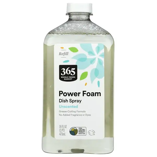 365 by Whole Foods Market Unscented Refill Power Foam Dish Spray, 16 FZ 1
