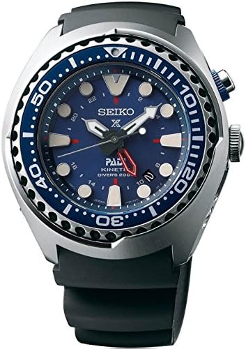 Seiko SUN065 Edição Especial Padi Kinetic GMT Relógio de Mergulho