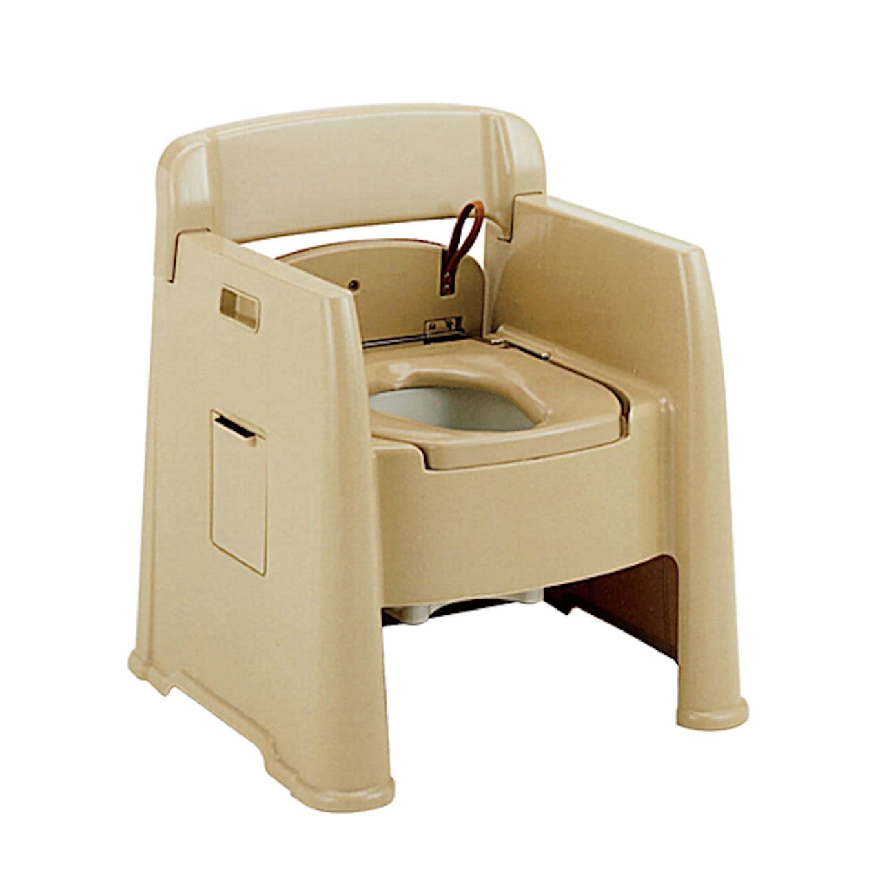 Amazon | Acro396背付ポータブルトイレ楽立AD&普及品・お手入れセット 