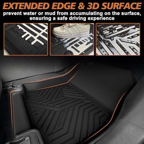 Image of TripleAliners Floor Mats & Trunk & Backrest Mat for 2026 RAV4 Hybrid