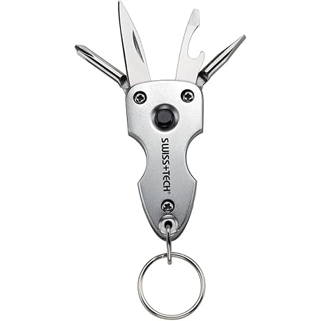 SWISS+TECH Key Ring Multi-Tool for Men