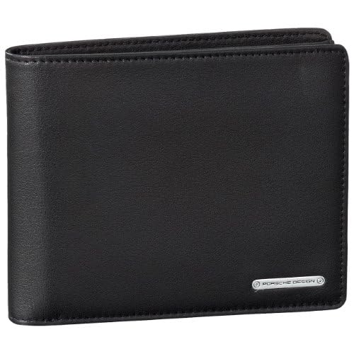 Porsche Design CL 2 2.0 BillFold H10 4090000220 Herren Geldbörsen 12x10x1 cm (B x H x T), Schwarz (black 900)