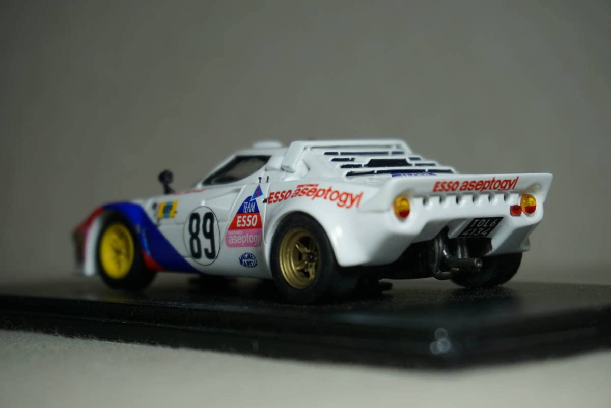 Amazon | 1/43 ルマン spark Lancia Stratos HF TURBO #89 1977 Le  