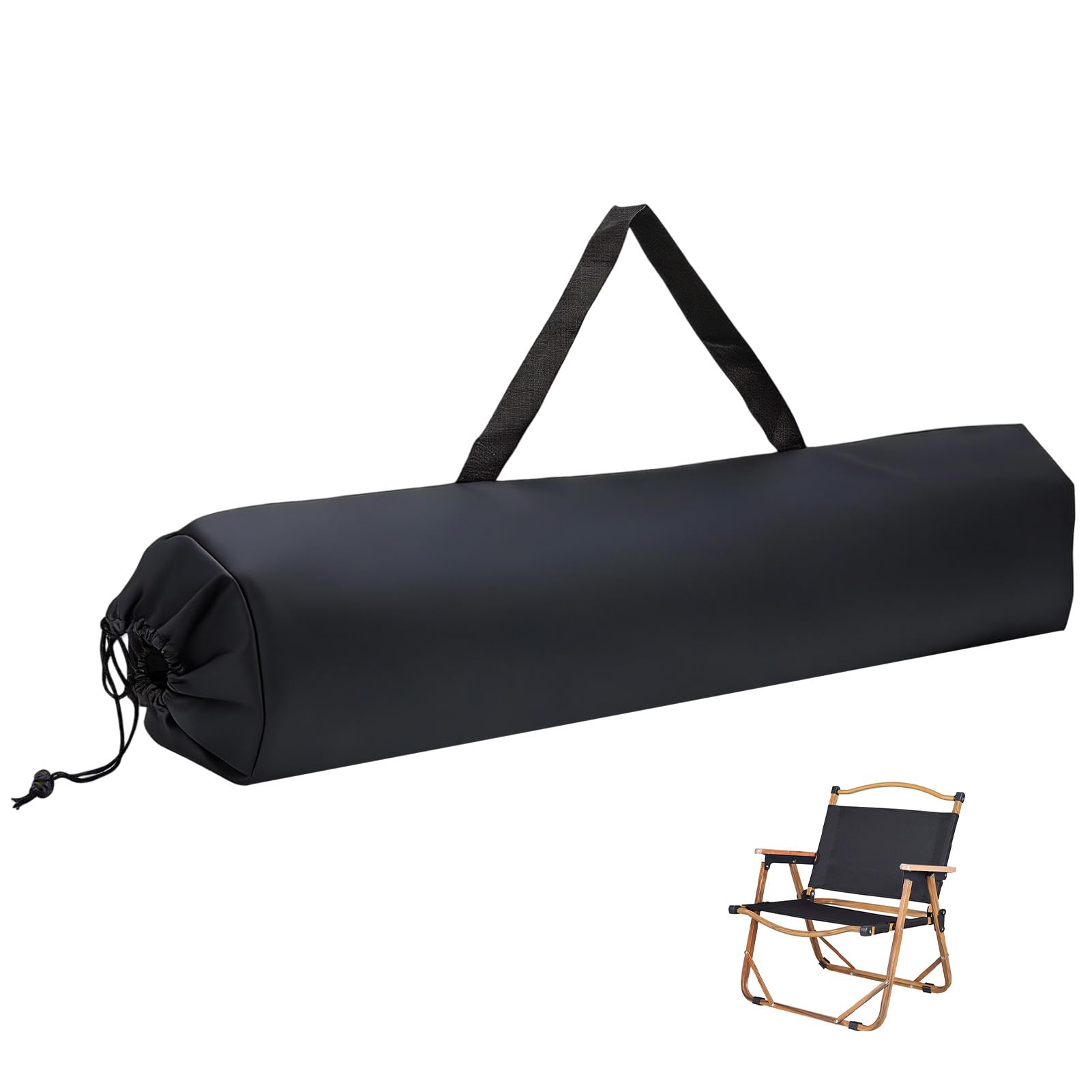 letsinstyle 39.4 x 11.8 Inch Camping Chair Replacement Carry Bags, Folding Chair Storage Bag with Shoulder Strap, Heavy Duty Sport Accessory for Outdoor Fishing Hammock Tent Camping Travel