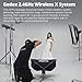 Godox X3 Pro-F X3Pro F TTL Wireless Flash Trigger for Fuji, 2.4'' LCD Touchscreen,Built-in 2930mAh Li-ion Battery,2.4GHz Wireless X System with 3 Pro Shooting Modes,APP Support,USB-C Fast Charging