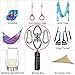 Dolibest Silent Bearing Swing Swivel Rotational Safety Device, Swing Swivel Hanger, Swivel Hardware with 360° Rotation for Aerial Yoga Tree Swing, Hammock Chair, Climbing Rope, Yoga, Hanging Hammocks