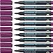 Produktbild Schneider Maxx 130 Permanent-Marker mit Rundspitze (Strichstärke: 1-3 mm, nachfüllbar) 10er Packung violett