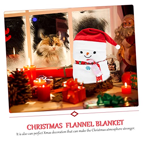 Couverture en flanelle de Noël pour voiture et lit d'enfant - 6