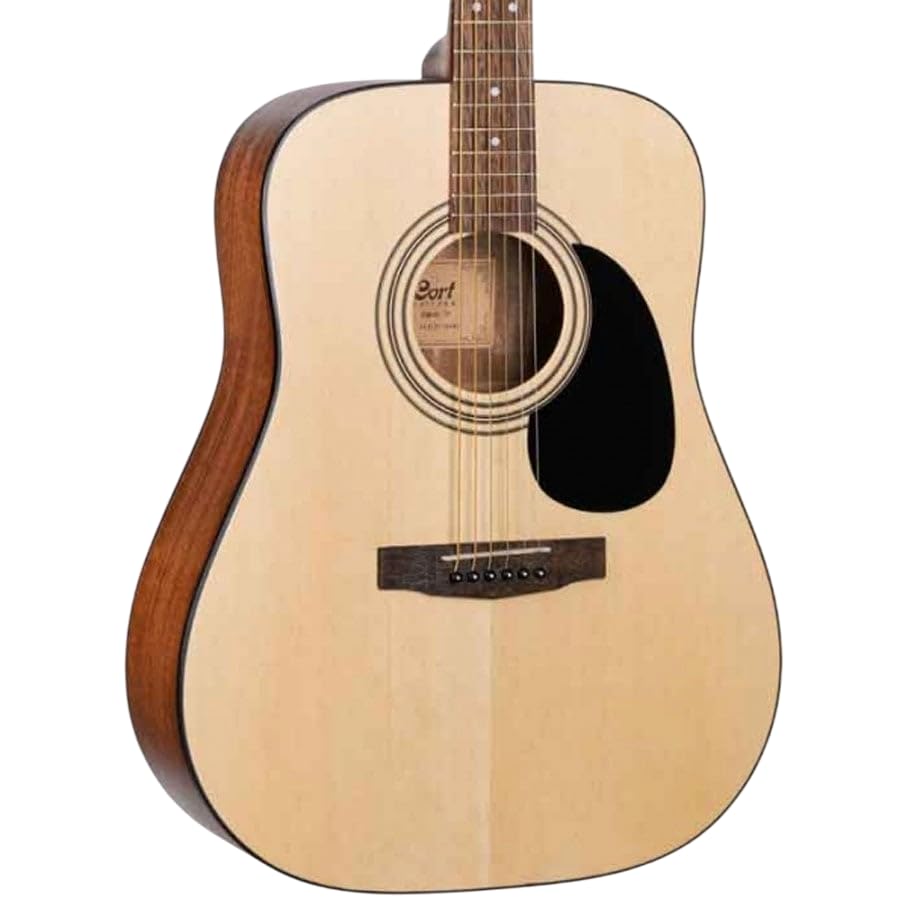 Cort AD300 OP Acoustic Guitar – Spruce Top, Mahogany Back & Sides, Merbau Fingerboard, Dovetail Neck Joint & Scooped Bridge for Superior Playability-picture-23
