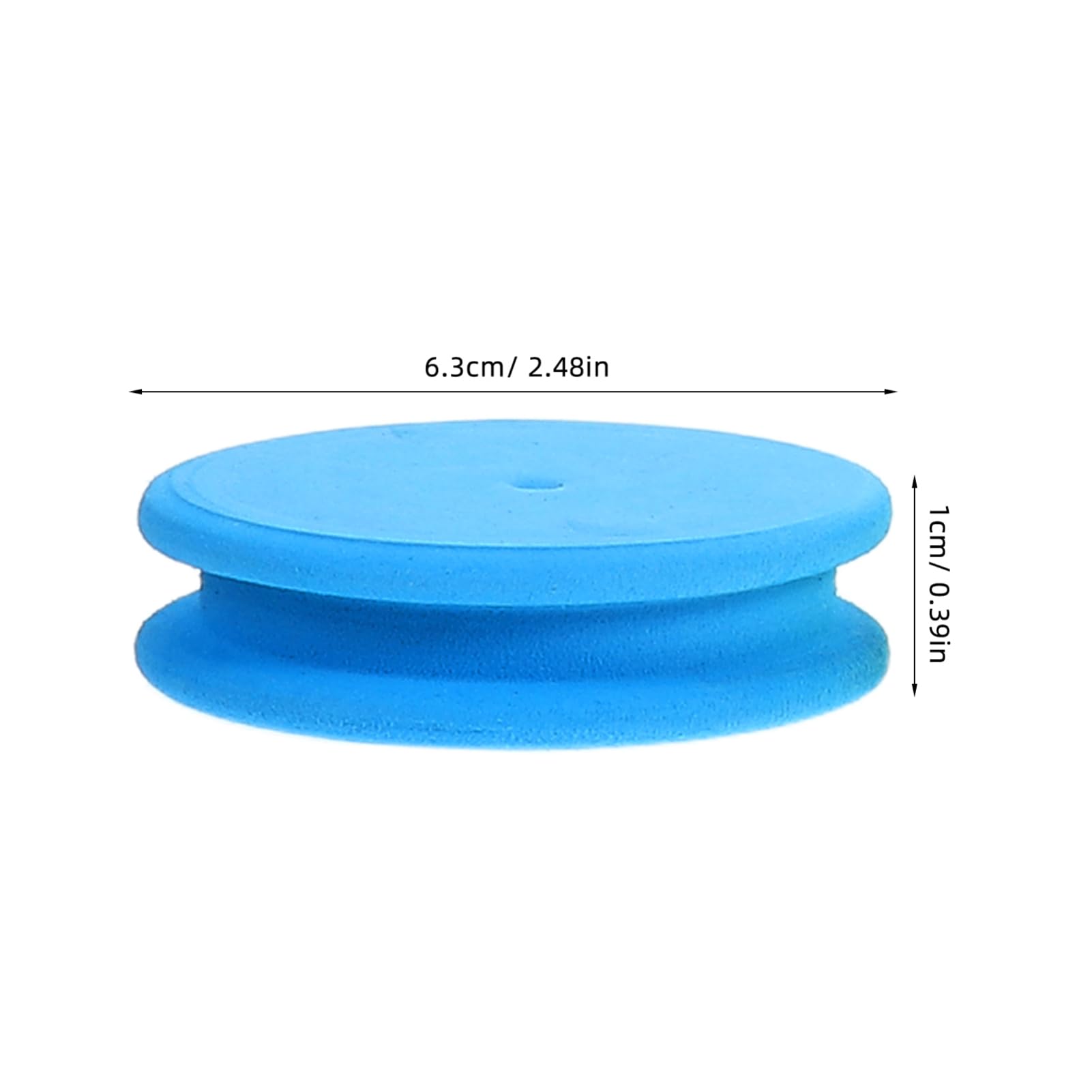 TOYANDONA 10pcs Eva Foam Fishing Line Spools Main Bobbin Winding Coil Fishing Supplies Accessory