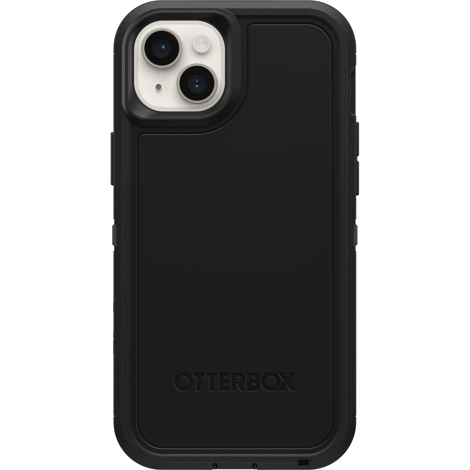 OtterBox Cover per iPhone 14 Plus Defender XT con MagSafe, resistente a shock e cadute, cover robusta, testata 5x vs le norme anti caduta MIL-STD 810G, Nero