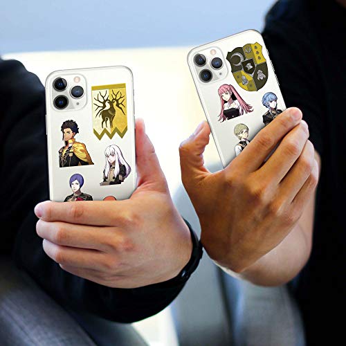 Fire Emblem Three Houses, 11 Pack, Golden Deer Tech Decals, Waterproof Stickers for Phone, Laptop, Water Bottle, Skateboard, Vinyl Stickers for Boys and Girls