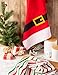 DII Holiday Dish Towels Christmas Kitchen Décor, 18x28, Santa Belt, 2 Piece