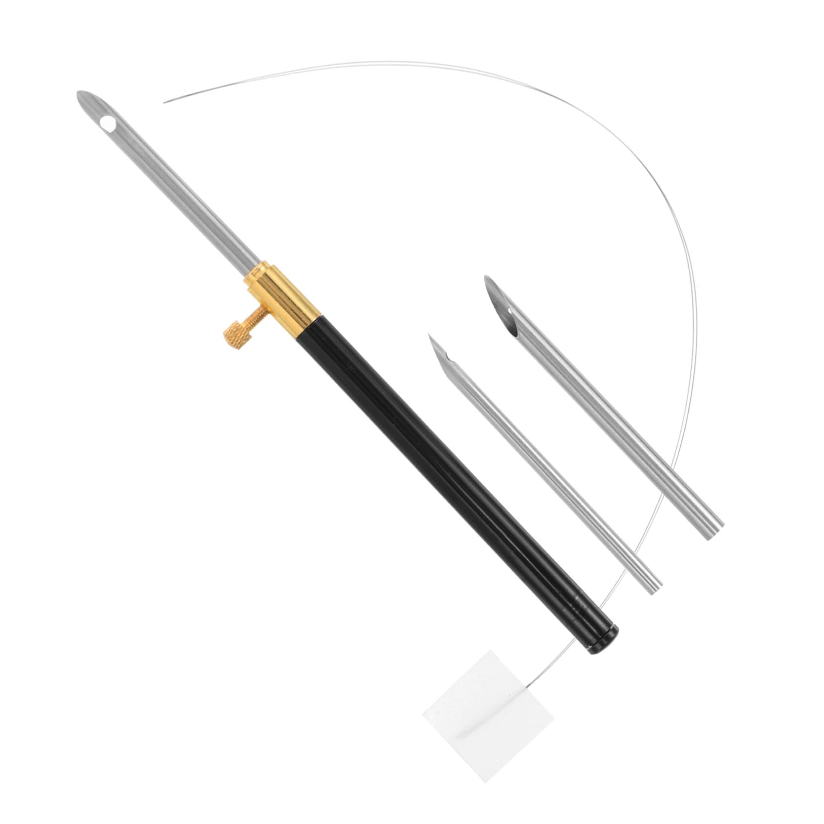 DIYEAH 1 Set Punch Needle Set for DIY Embroidery: Convenient Embroidery Making Needles for Knitting and Sewing - Punching Pen for Beginners and Experts