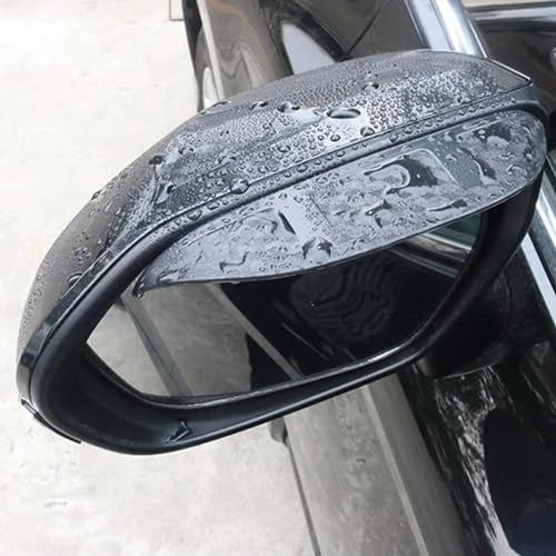 MENDX Pluie Sourcil pour Rétroviseur pour B-MW X3 XDrive 25i 28i 30i 2018 Voiture rétroviseur Pluie sourcil Ombre imperméable à la Pluie Lames rétroviseur sourcil Couverture de Pluie – vue 2