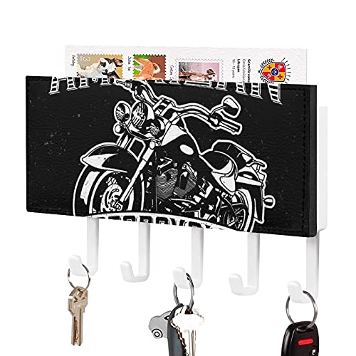 Porte-Clés Et Courrier Pour Mur - Support Mural Pour Organisateur De Courrier - Porte-Clés Avec Rangement Pour Courrier Course De Moto