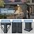 Kurapika 12' x 14' Hardtop Gazebo, Outdoor Metal Gazebo with Galvanized Steel Double Roof Canopy, Curtain and Netting, Aluminum Permanent Pavilion Gazebo for Patio, Backyard, Lawn, Grey