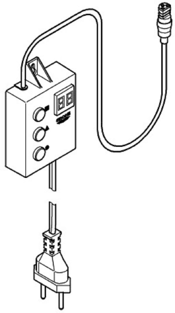 Grohe 64510000 Control Unit, Silver - Image 2