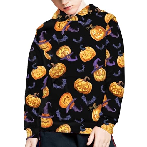 AFPANQZ Youth Boys Sweaters Lightweight Long Sleeve Drawstring Hooded Tunic Sweatshirts Front Pocket Hoodies4