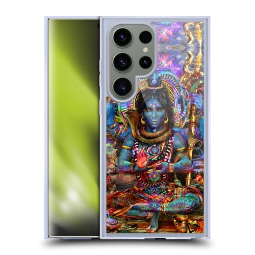 Coque antichoc Jumbie Art Shiva compatible MagSafe pour Samsung S24 Ultra