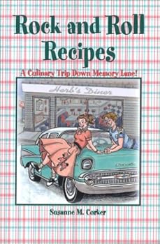 Paperback Rock and Roll Recipes Book