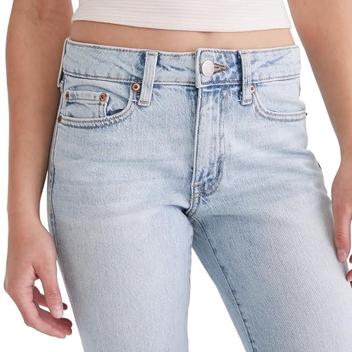 Image of AEROPOSTALE Women's Mid-Rise Straight Ankle Jean