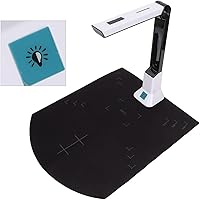 Vista 7 de Cámara de documentos 8MP 4K Ultra High Definition USB Document Scanner A4 Auto Focusing para aprendizaje a distancia, videoconferencia, trabajo
