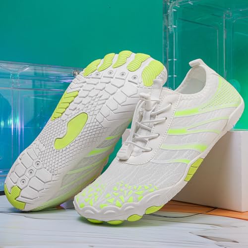 Image of Hike Barefoot Shoes Womens Men,Unisex Barefoot Water Shoes Breathable, Anti-Slip Hiking Footwear for Athletic Wide Toe Shoe Footwear for Hiking, Walking, Running, Yoga, and Water Sports
