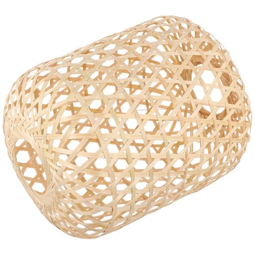 Abat-jour tissé pour suspension de salle à manger luminaire bohème chaleureux