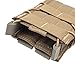 5.56 Single Magazine Pouch for AK AR M4 AR15 Molle Magazine Bag Rifle Pitol Molle Mag Holster Pouch Hunting Accessories (Color : MG-49-CB, Size : S)