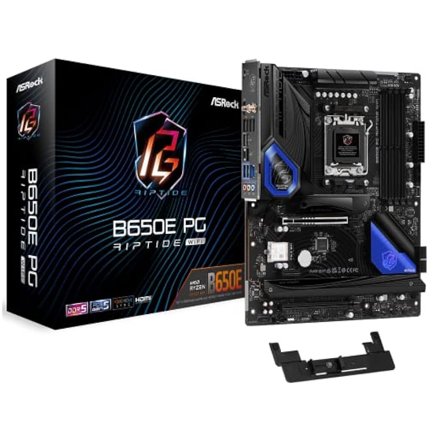 ASRock B650E PG Riptide WiFi AM5 Motherboard for Ryzen 7000