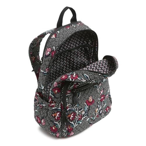 Image of Cotton Campus Backpack, Perennials Noir Dot
