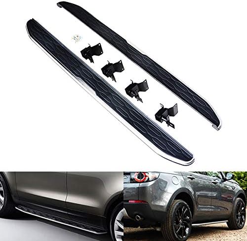 Side Step Skirt Rail Protection Guard Bar OEM Style Running Board Kit For 2015+ LR Discovery Sport L550