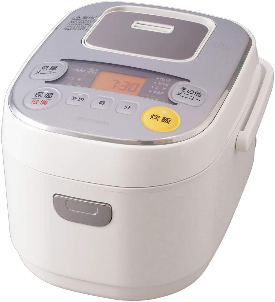 アイリスオーヤマ 米屋の旨み IHジャー炊飯器 3合 ホワイト ERC-IE30-W