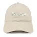 Trendy Apparel Shop Mommy Script Font Embroidered Low Profile Soft Cotton Baseball Cap - Stone