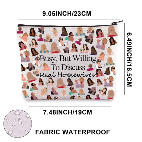G2TUP Housewives Makeup Bag - Reality TV Show Fan Gift, Party Bag (But Willing)2