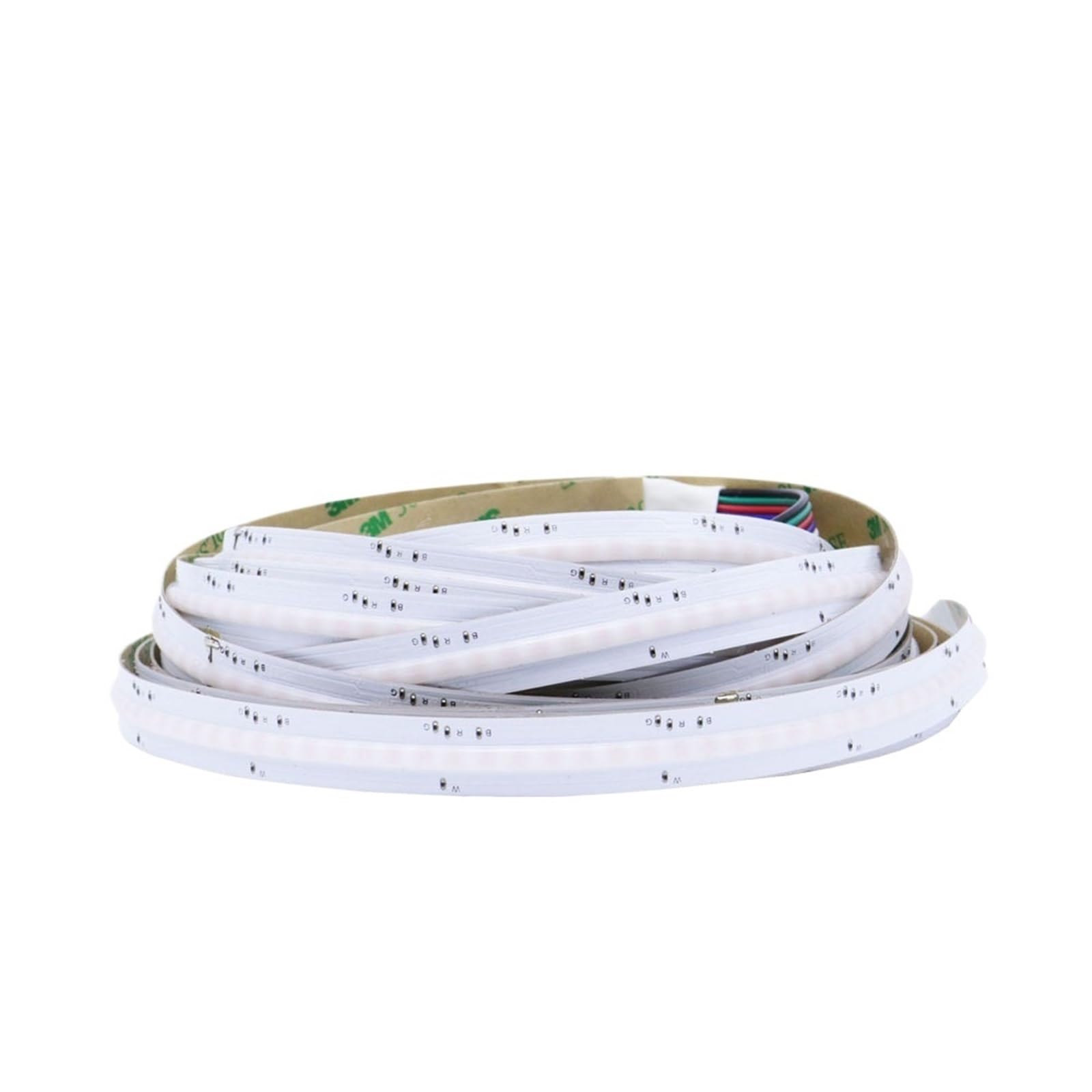 UMOBXKIFN 1pcs CCT/RGB/RGBW/RGBCCT COB LED Strip Light High Density Flex LED Tape Light Dimmable FOB Linear Ribbon DC24V(RGBW,0.5m)