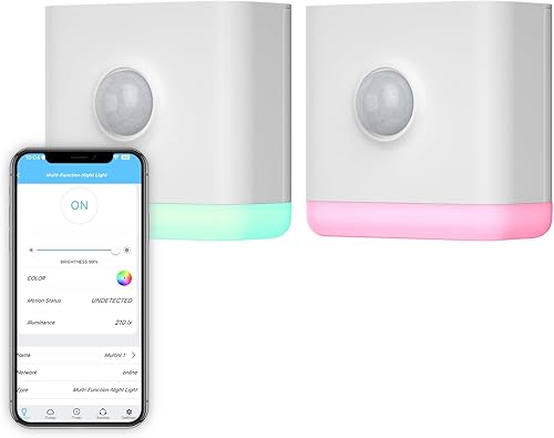 Miniatura 8 de THIRDREALITY Luz nocturna multifunción, repetidor Zigbee, 3 en 1 combina un sensor de movimiento, un sensor de iluminación y luz nocturna de color