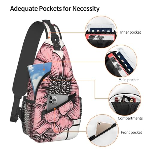 Bolso tipo bandolera pequeño para senderismo unisex miniatura 4