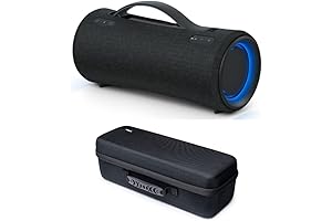 Sony SRS-XG300 Portable Bluetooth Party Speaker Bundle with Hard Travel Case