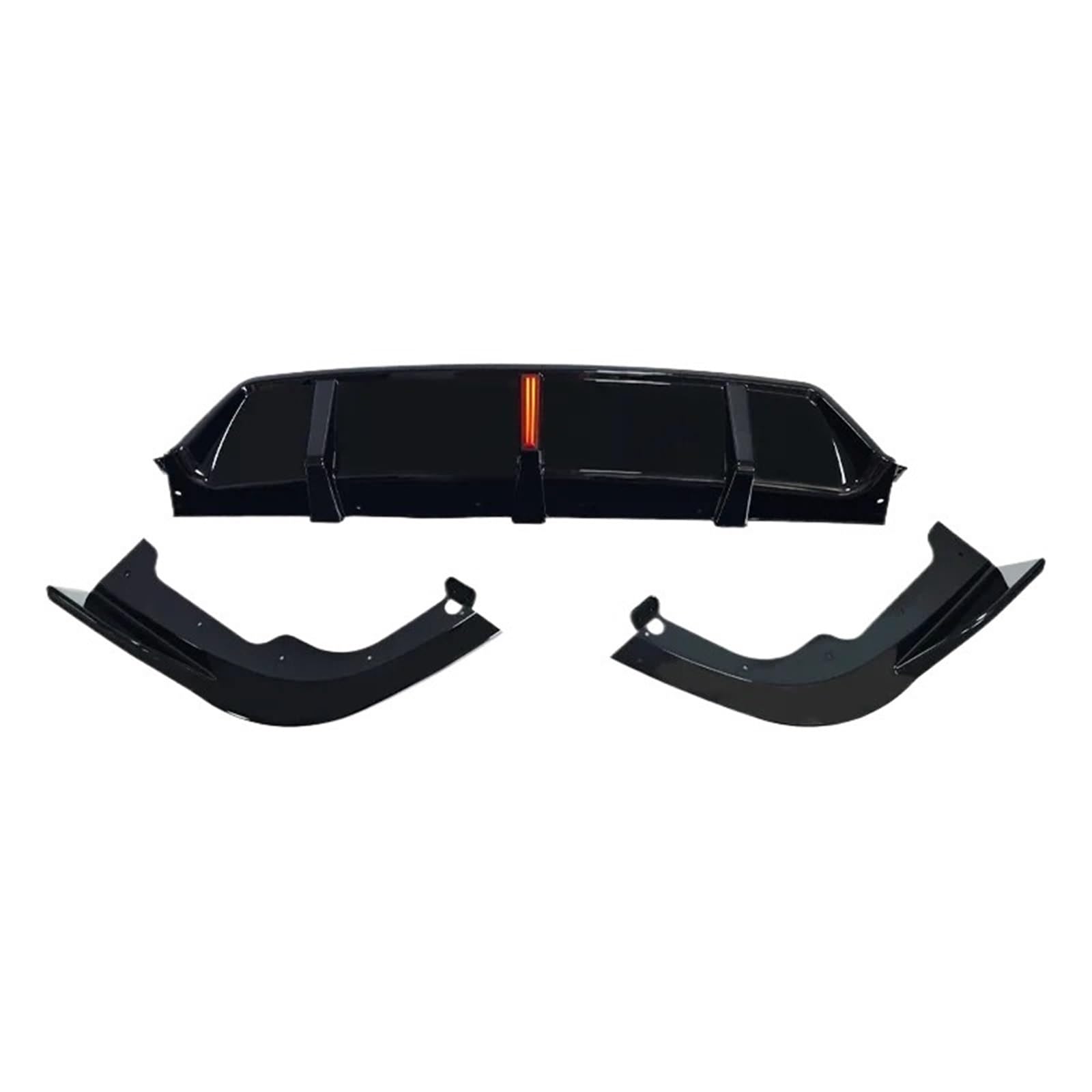 Spojlery tylne Do Bmw X5 G05 M50i M50d M60i Spojler samochodowy | M60d 40i 2019-2025 Z Diodowym Światłem Hamowania Tylny Zderzak Dyfuzor Spoiler Splitters