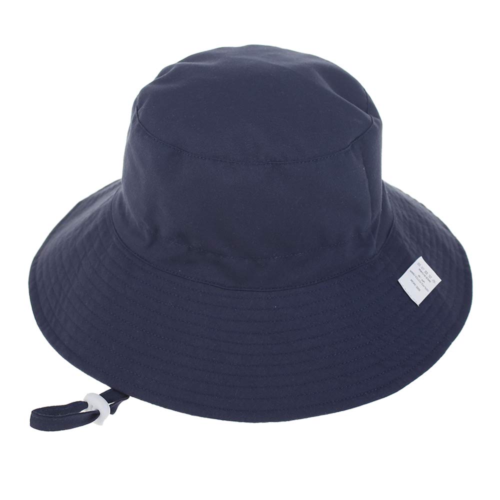 DRESHOW Baby Sun Hat Toddler Sun Protection Animal Cap Unisex Summer Bucket Hat with Chin Strap UPF 50+ — view 2