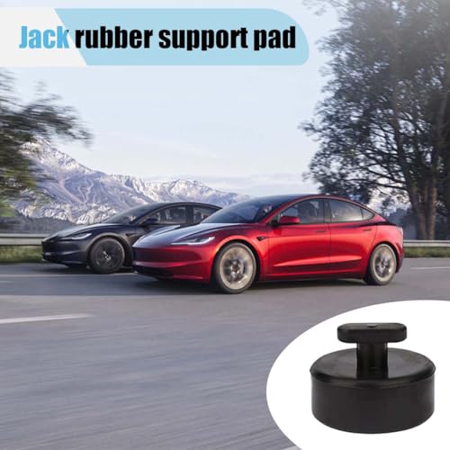 Image of 4PCS Lifting Jack Pads Fit for Corvette, Non-Slip Jack Pucks Floor Jack Stand Adapter, Rubber Jacks Point Pad Adapter for C5 C6 C7 C8 Models, Essential Accessory