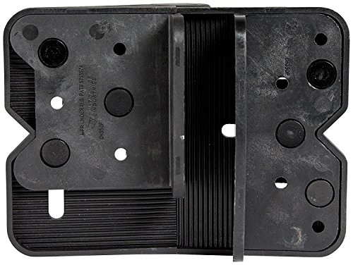 Nationwide Industries Cornerstone Self-Closing Hinge, Adjustable Nylon - Self Drilling, Black #TOP4