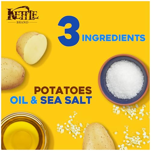 Image of Kettle Brand Potato Chips Sea Salt