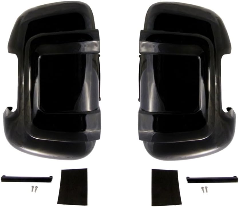 Milenco Van Mirror Protectors - Black - Fiat Ducato / Peugeot Boxer / Citroen Relay